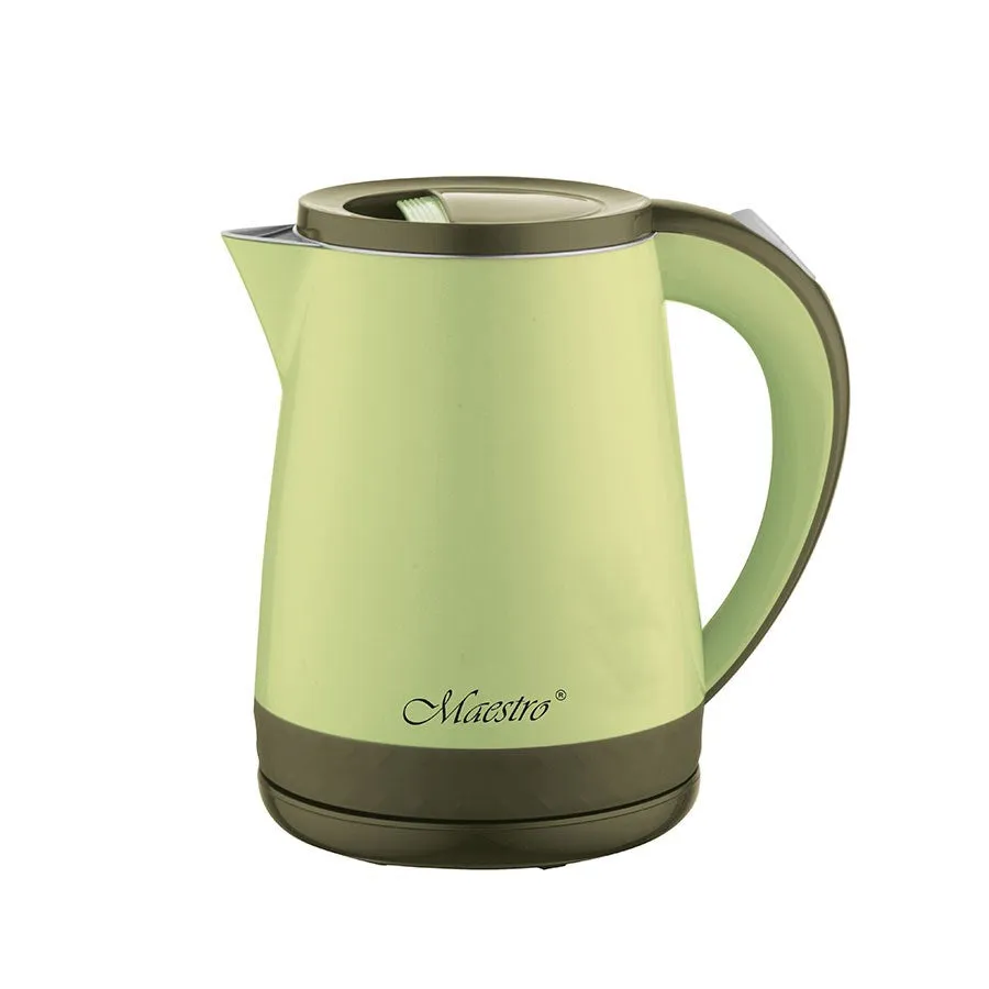 Maestro Mr-037-Green Electric Kettle, Green 1,2 L