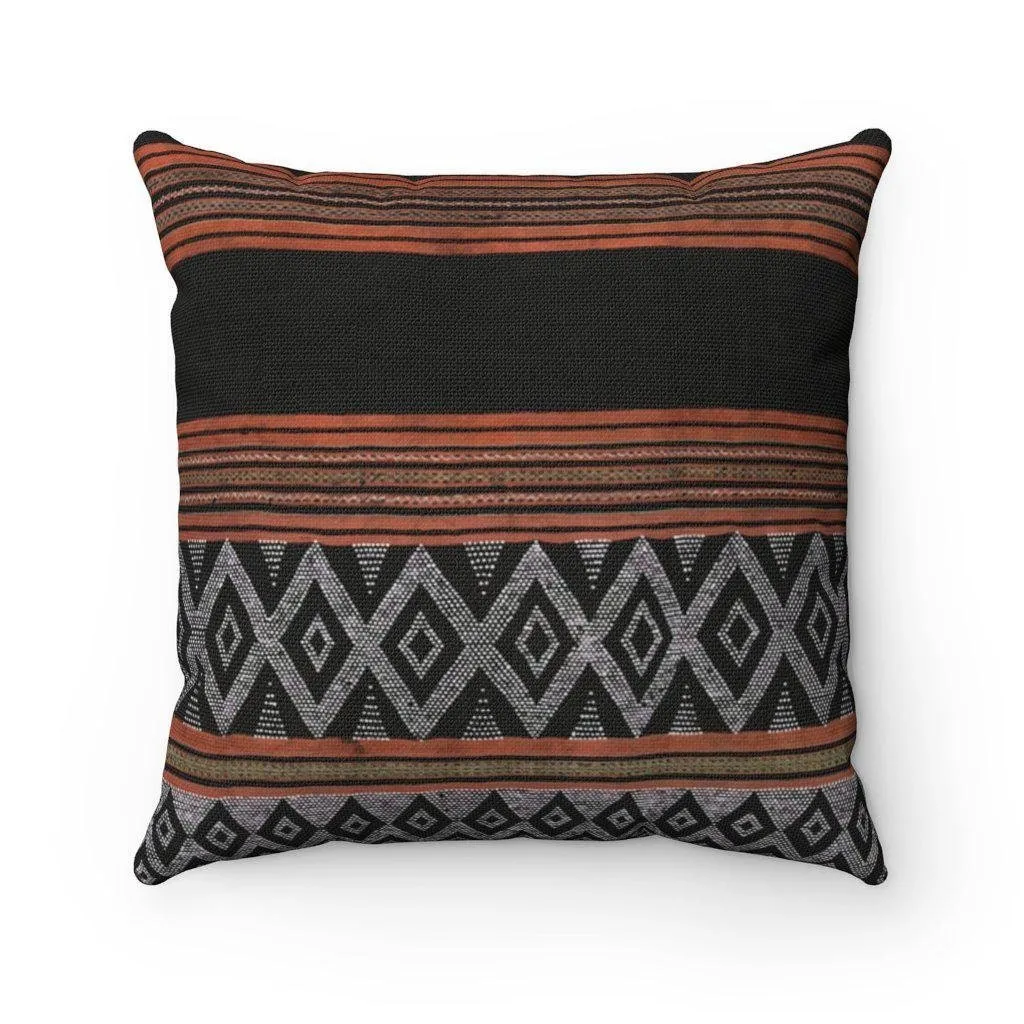 Maio Inspired (Central Asian) Tribal Pillow African Pillow Ikat Batik Kilim Ethnic Throw Pillow