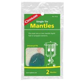 Mantle Replacements - Single Tie,  Package of 2