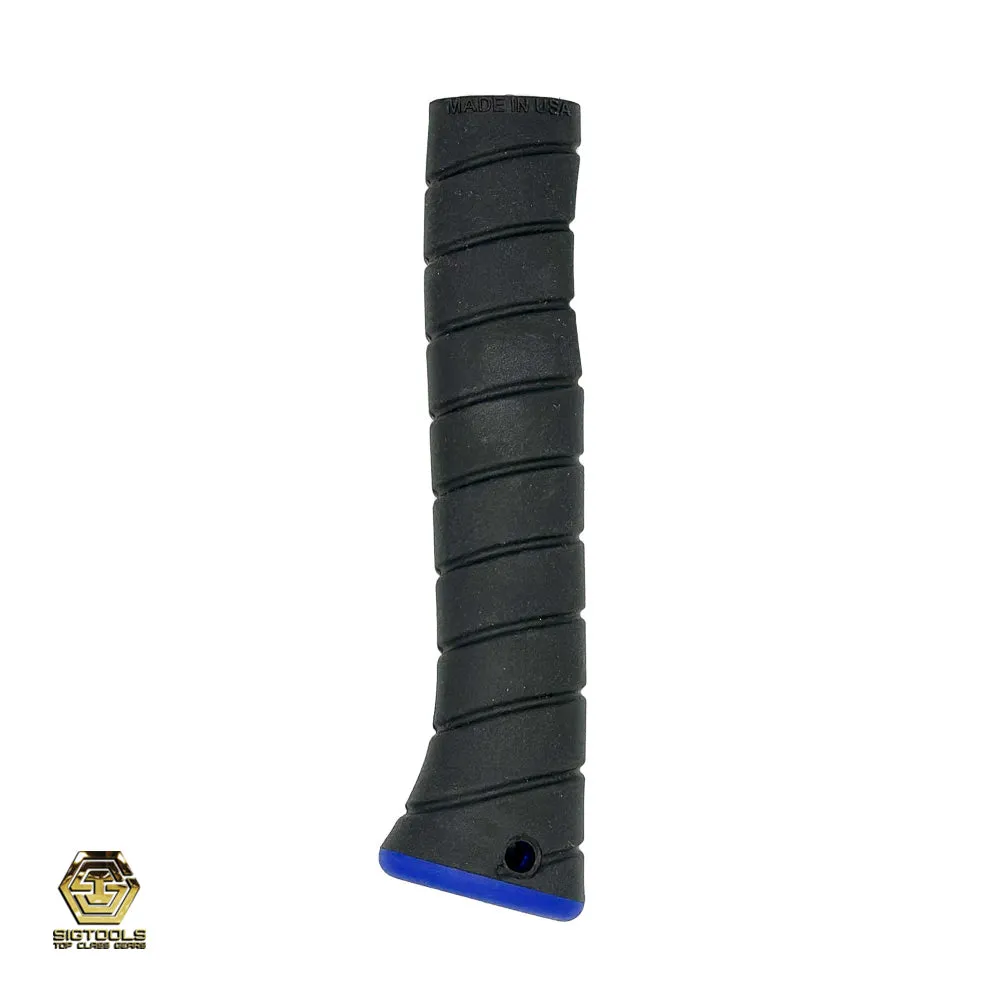 Martinez REPLACEMENT GRIP M1/M4 - BLACK OVERLAY/BLUE CAP