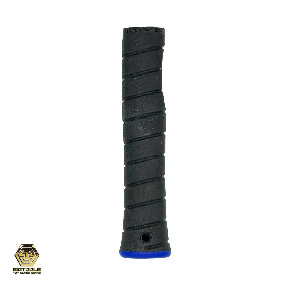 Martinez REPLACEMENT GRIP M1/M4 - BLACK OVERLAY/BLUE CAP