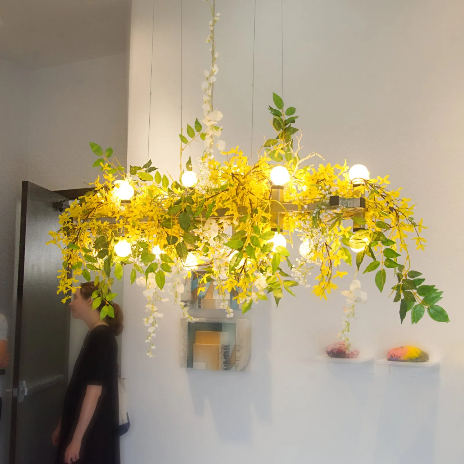 Matrix Floral Linear Suspension Chandelier