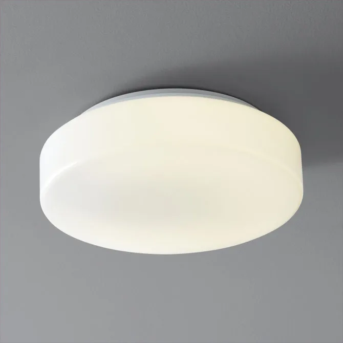 Matte White Acrylic 10" Ceiling Mount