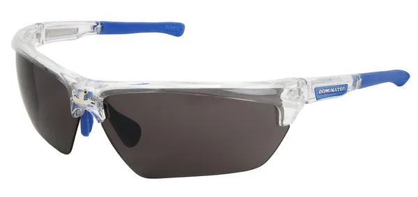 MCR Safety Dominator DM3 Clear Frame, Gray MAX6