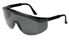 MCR Safety SS1 Black Frame, Gray Lens