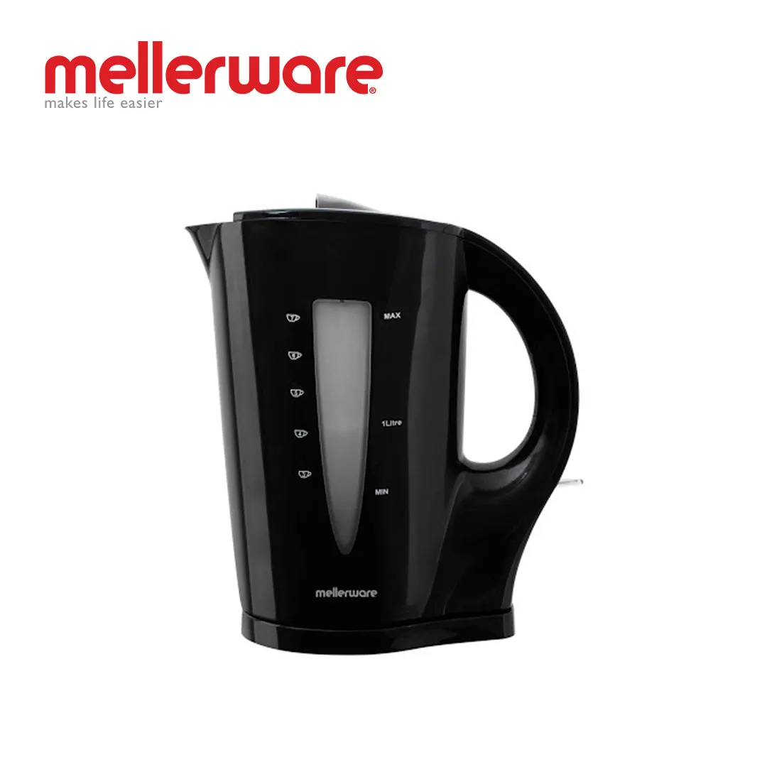 mellerware kettle cordless plastic 1.7l 2200w "sabie"