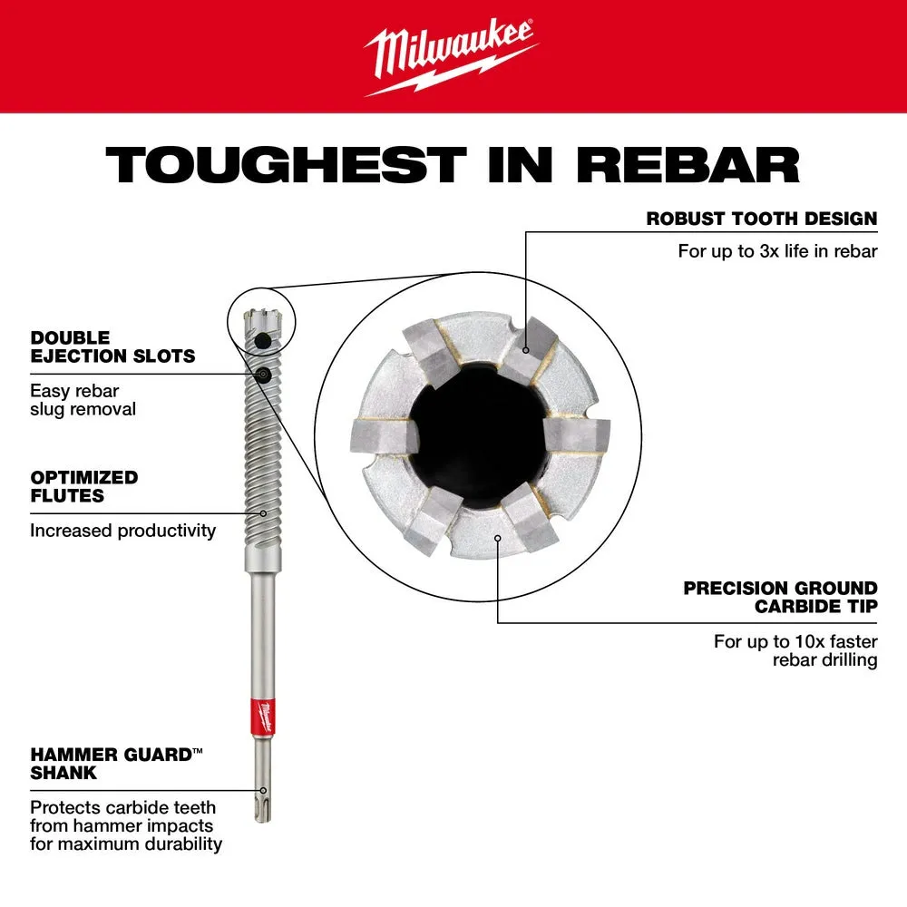 Milwaukee 48-20-6710 SDS PLUS 9/16" X 12" Rebar Cutter