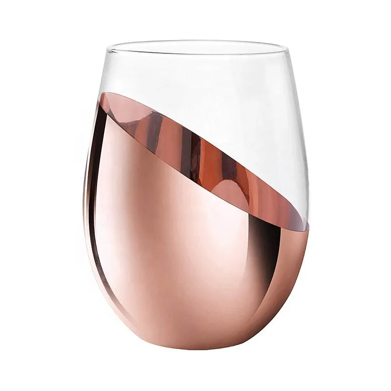 Modern Stemless Wine Glass - 500ml