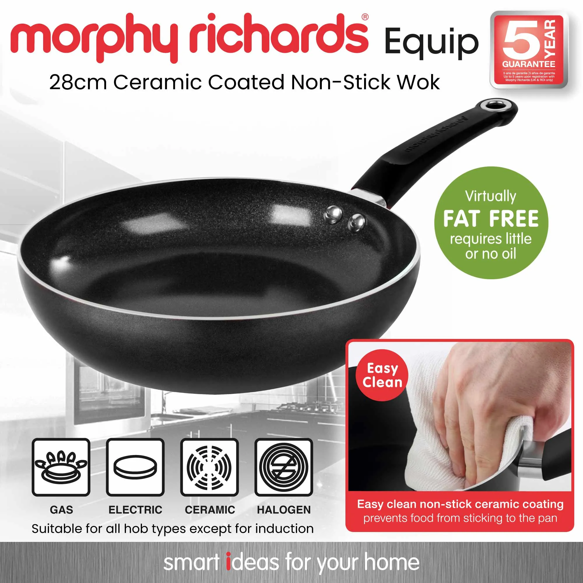 Morphy Richards Non Stick Wok