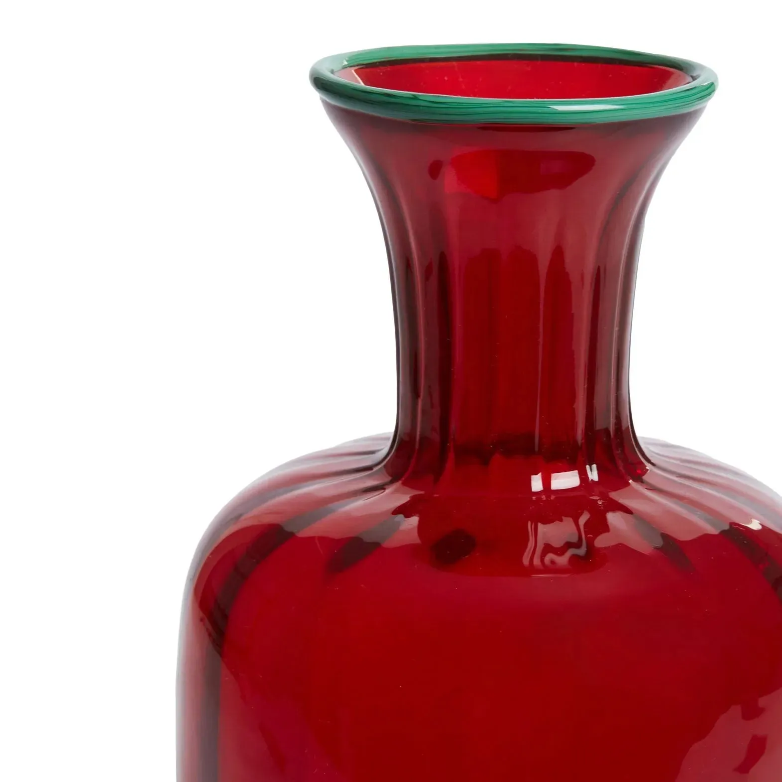 Murano Carafe Red