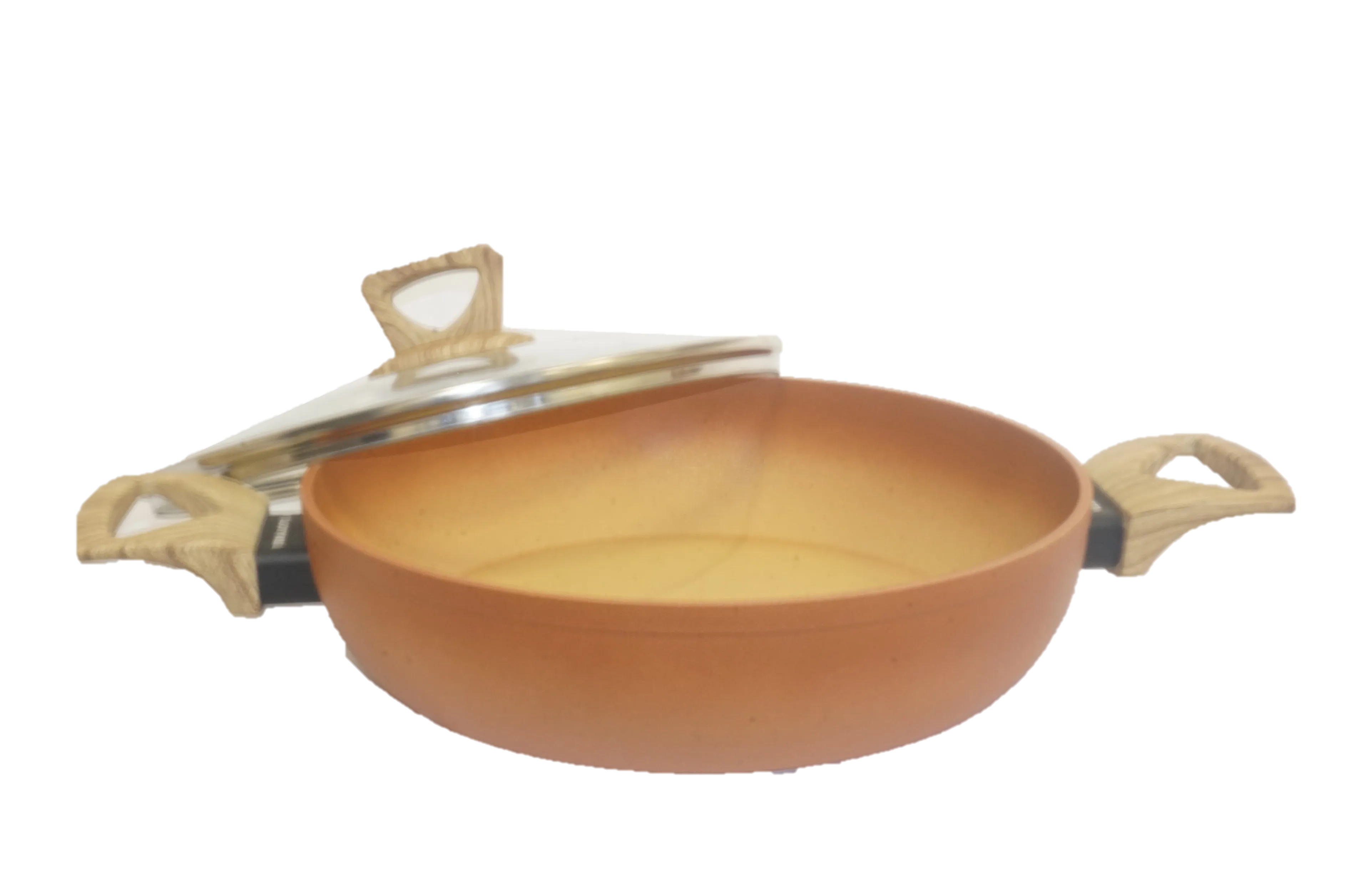 NEWARE Terracotta 11 Piece Cooking Set with Milk Cup/ Batería de 11 piezas de Terracotta con POCILLO