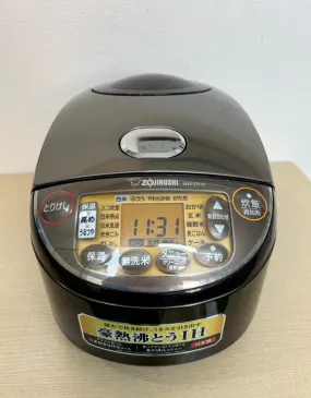 NW-VH10-TA Used  Zojirushi IH Rice Cooker 5.5-Cup NW-VH10-TA AC100V