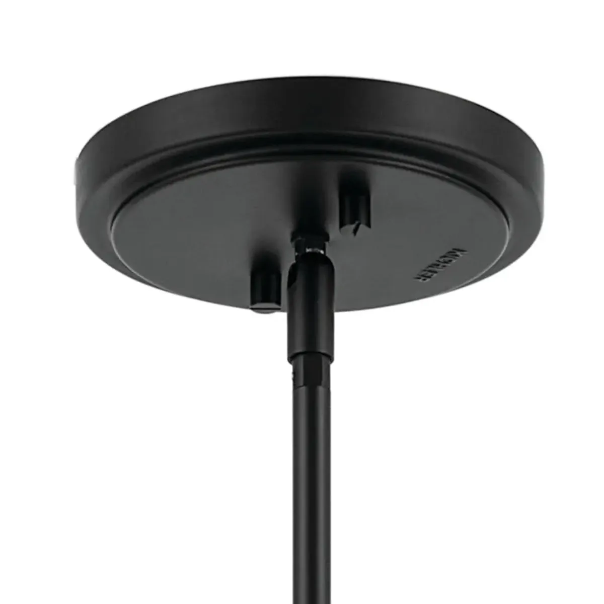 Odensa 40 in. 10 Lights Chandelier Black Finish