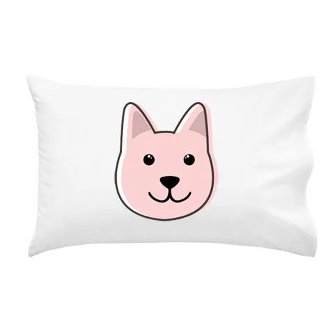 Oh, Susannah Pink Pillow Cover with Adorable Dog Design – Perfect for Pet Lovers, Kids' Rooms, and Unique Gift Giving – Ultra-Soft, Durable & Easy-to-Clean-Elevate Your Home Décor Today