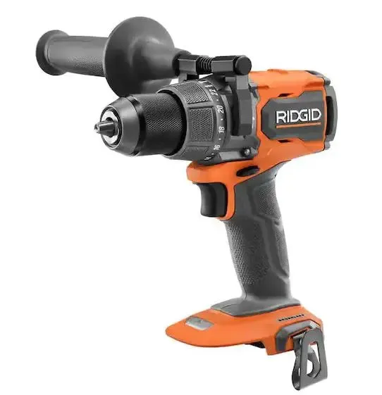 Open Box -  RIDGID 18V Brushless Cordless 1/2 in. High Torque Hammer Drill/Driver (Tool Only)