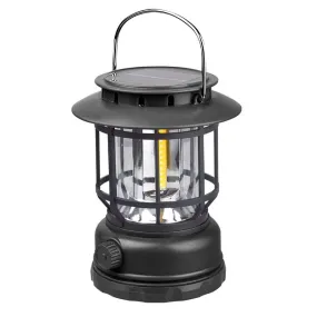 Outdoor Multi-functional Lantern Solar Light, Rechargeable Portable Lamp