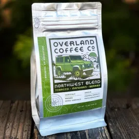 Overland Coffee Co. - The Northwest Blend (unground coffee beans 12oz.)