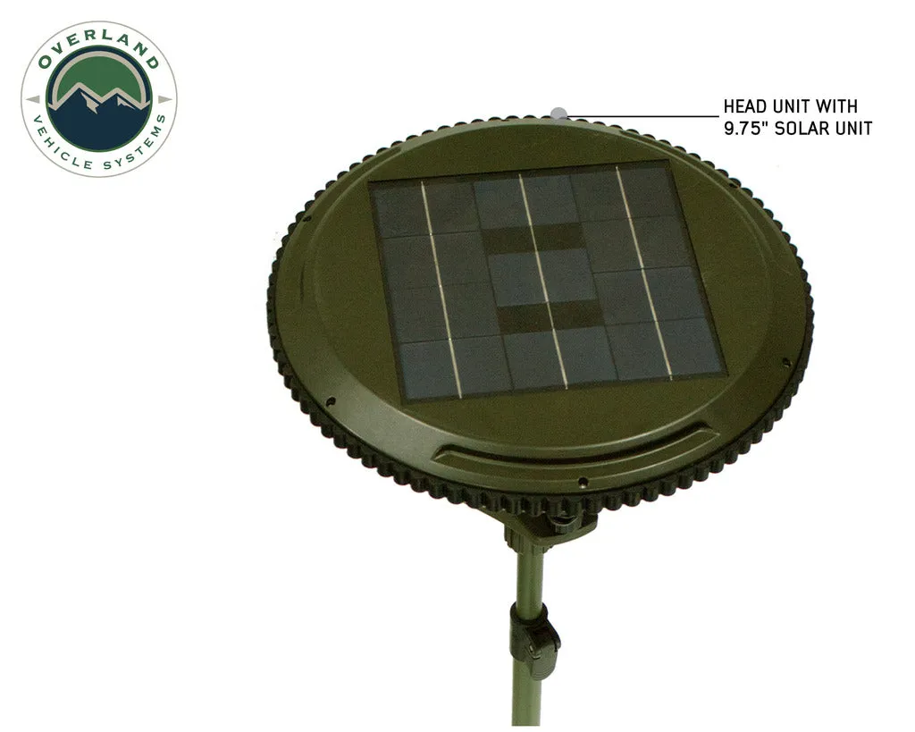 Overland Vehicle Systems UFO Solar Light w/ Light Pods & Speaker