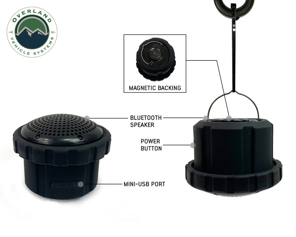 Overland Vehicle Systems UFO Solar Light w/ Light Pods & Speaker