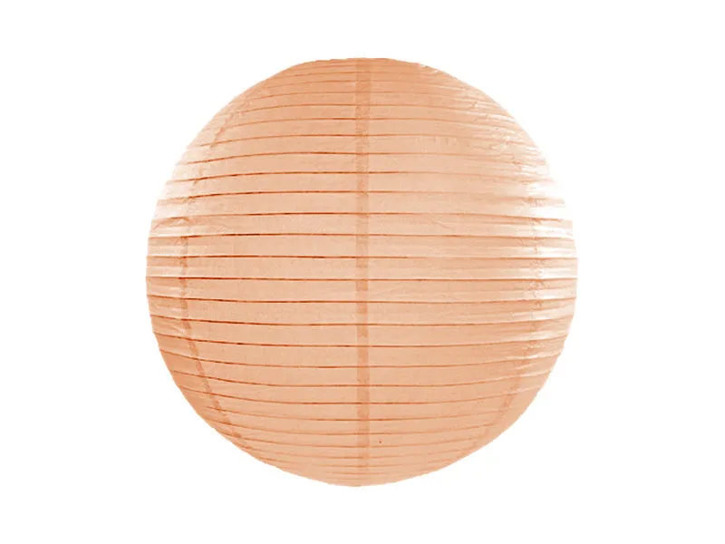 Paper Lantern Light Peach 35cm