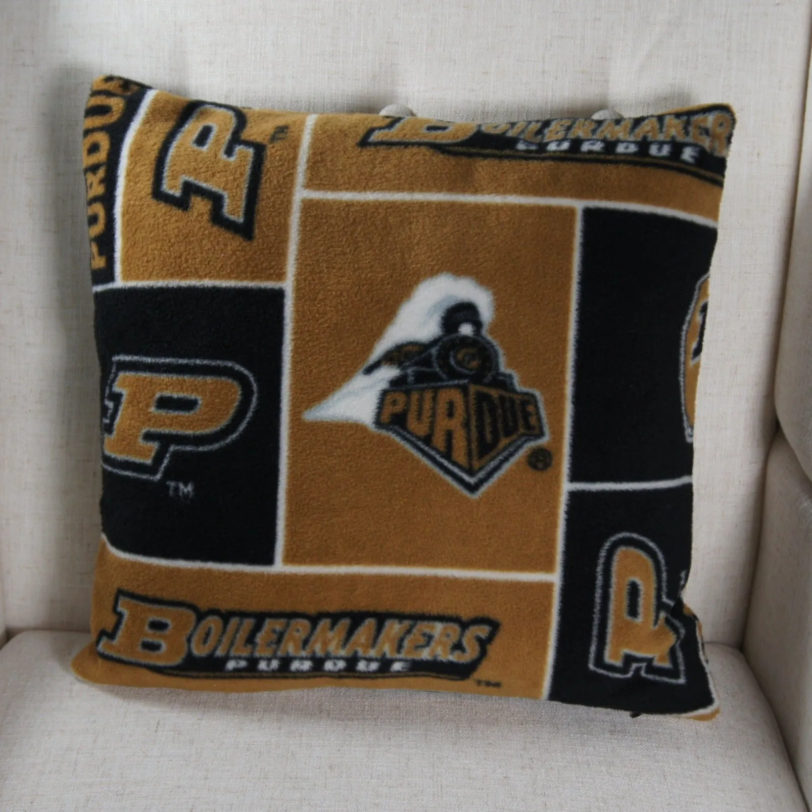 Pillows - College - NCAA - Purdue University-P - Boilermakers - 16 inch