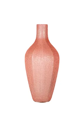 Pink Glass Bottle Vase S | OROA Ceylin