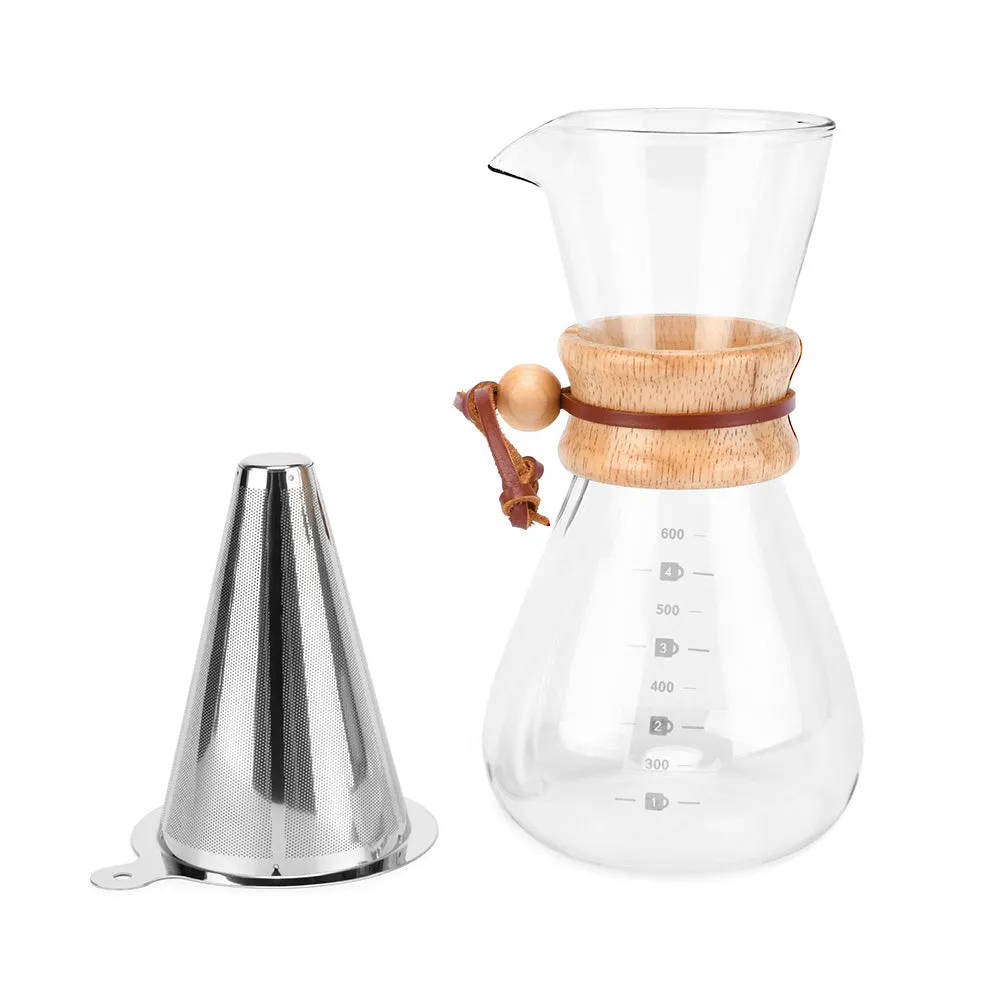 Pour Over Coffee Carafe Set