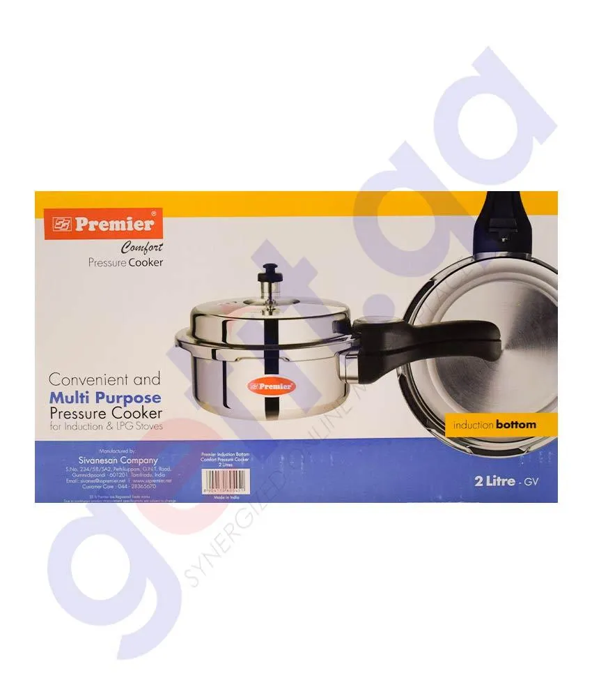 PREMIER COMFORT PRESSURE COOKER 2 LTR