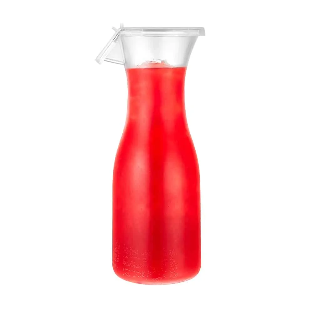 Premium Extra Heavy Weight Plastic 20oz Carafe Jar