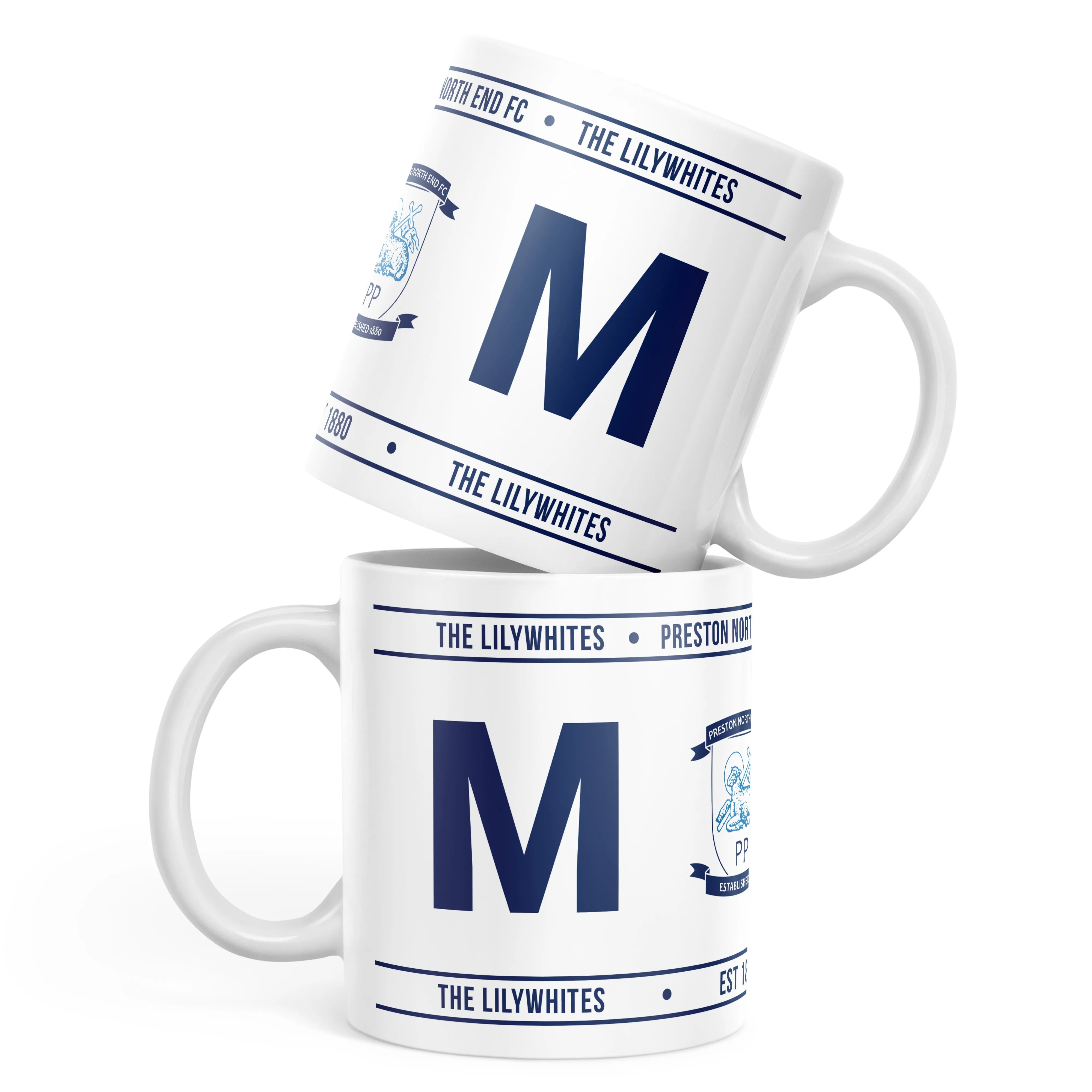 Preston North End Initial Mug