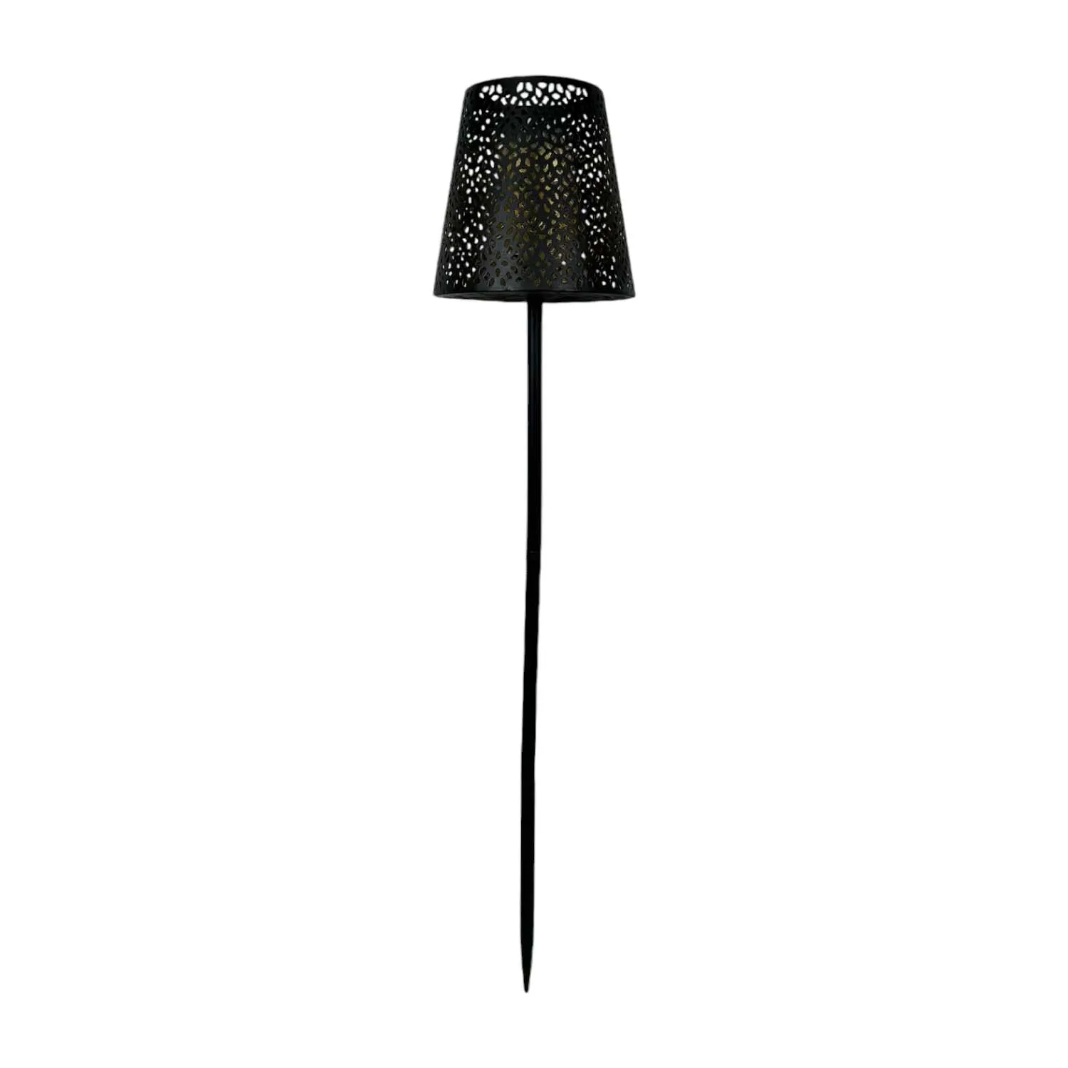 Punch Metal Solar Stake Lights - Set of 2