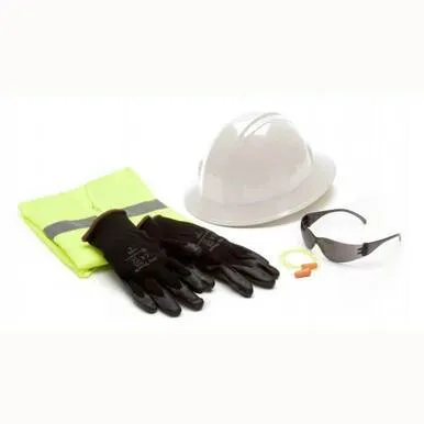 Pyramex New Hire Kit: SL Series Full Brim, Gray Glasses