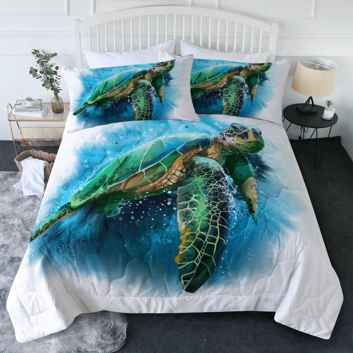 Queen of the Ocean Comforter Set