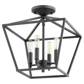 Quorum Gabriel 304-13-69 Ceiling Mount - Textured Black