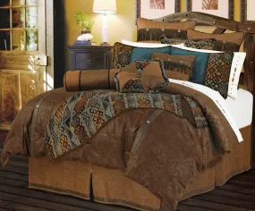 "Del Rio" Western 5-Pc Comforter Set - King