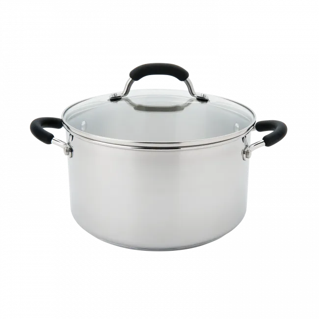 Raco Contemporary Stainless Steel 24cm/5.7l Covered Stockpot