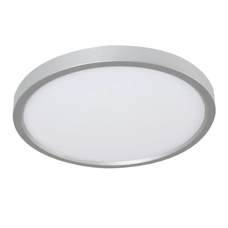 Rainbow Lighting EGRF1216L30D1SN-6PK SIX Pack Large Edge Round LED Surface Mount in Satin Nickel Finish