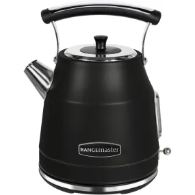 Rangemaster RMCLDK201BK 1.7 Litre Traditional Cordless Electric Kettle, Black