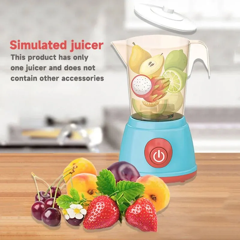 Realistic Juicer Blender Machine with Music and Lights