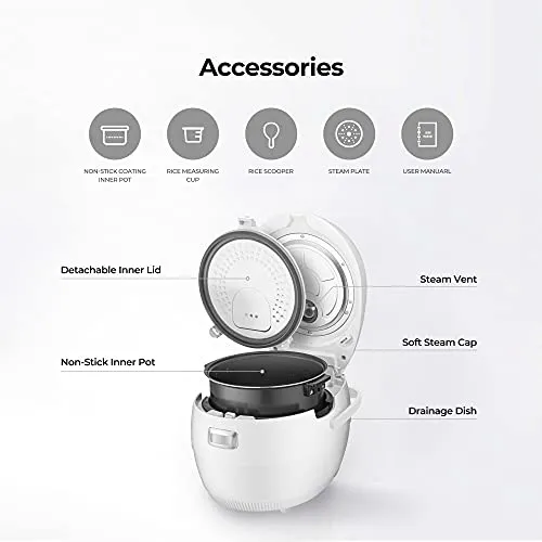 Refurbished 8-Cup Micom Rice Cooker (CR-0810F)