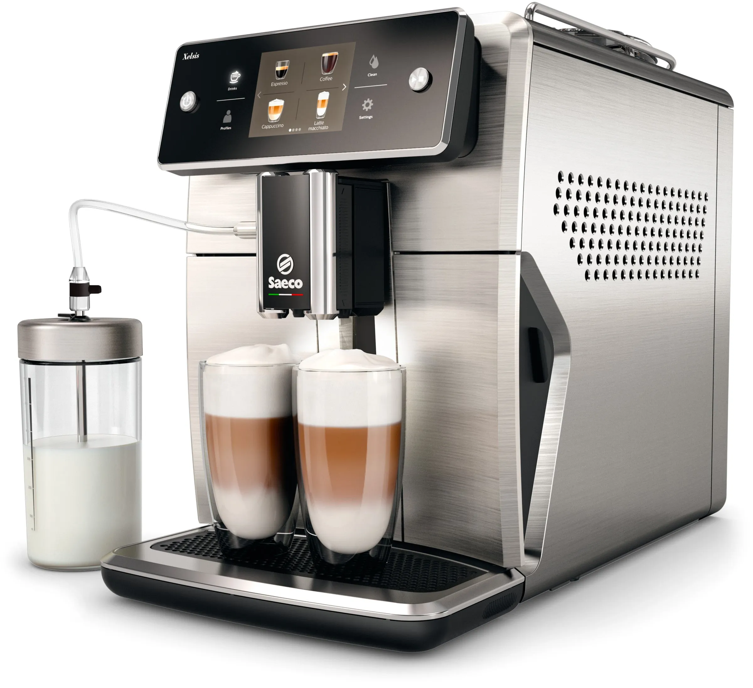 Refurbished Saeco Xelsis Superautomatic Espresso Machine SM7685/04 ⎮Stainless Steel