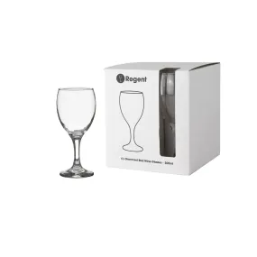 Regent Glass Tumbler 300ml Red Wine Stemmed 4pack 10401