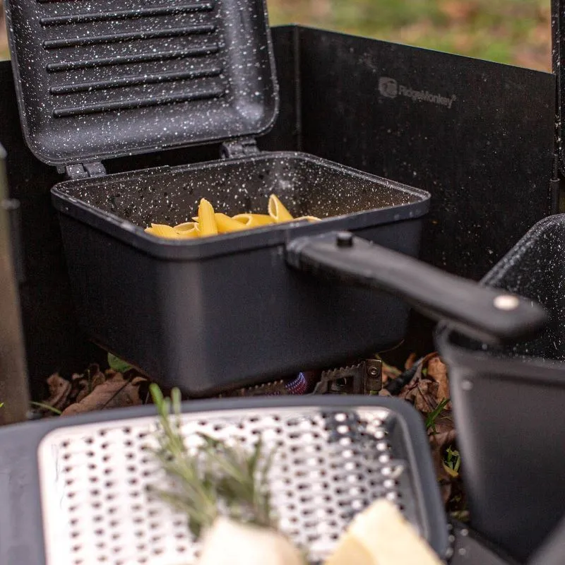 RidgeMonkey Connect Deep Pan & Griddle Granite Edition