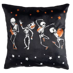 Rocking Skeleton Decorative Throw Pillow