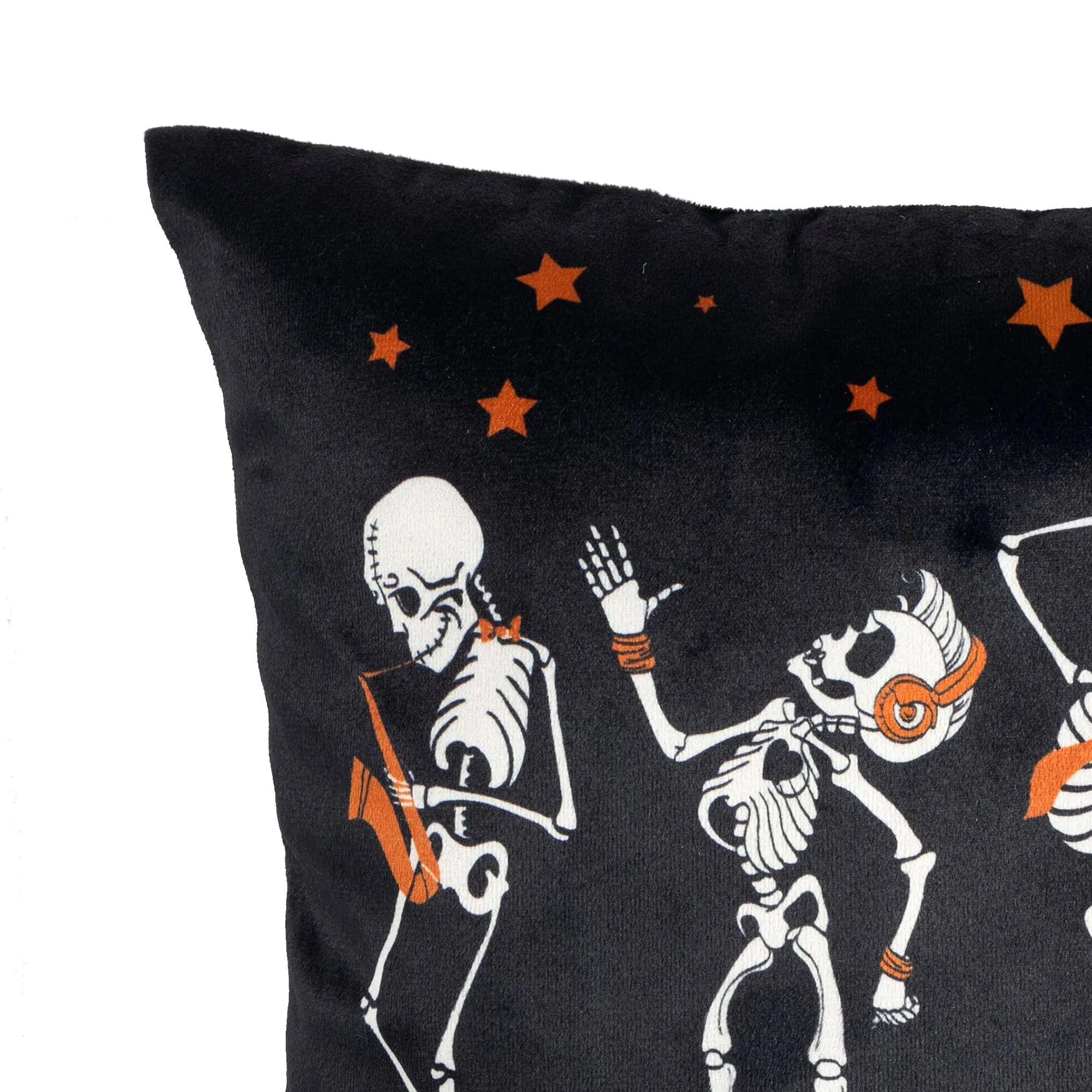 Rocking Skeleton Decorative Throw Pillow