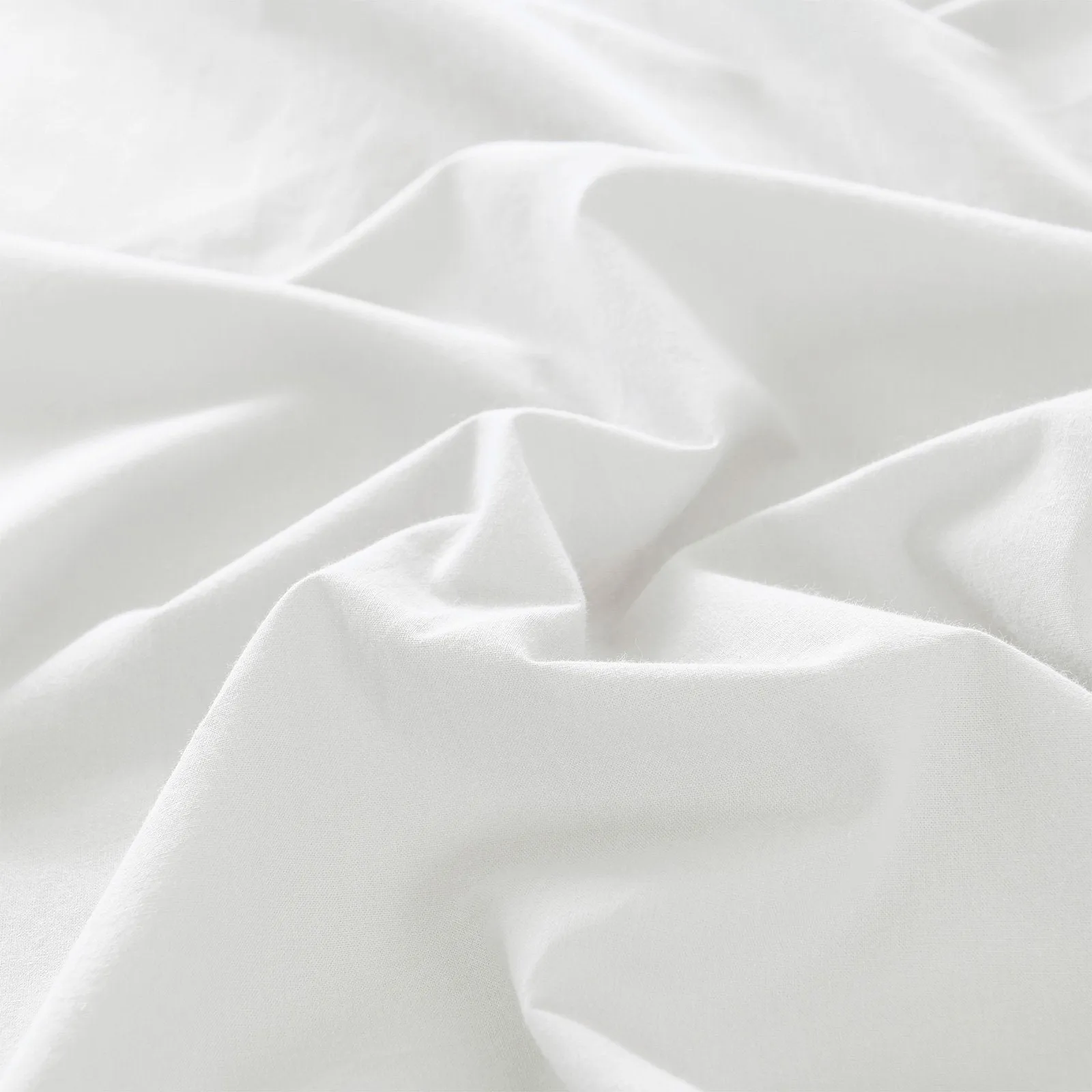 Royal Comfort Vintage Washed 100% Cotton Sheet Set Fitted Flat Sheet Pillowcases King White