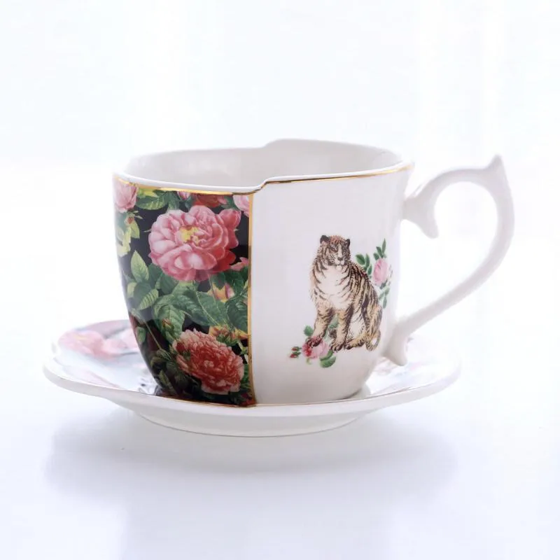 Safari Cup & Saucer - Set of 2