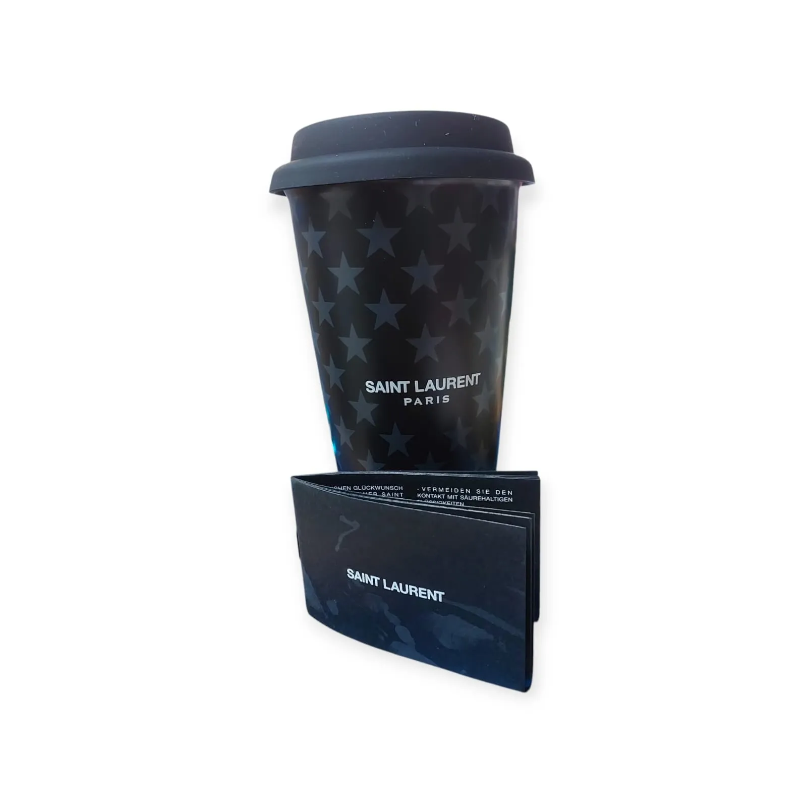 Saint Laurent Stars Coffee Black Ceramic Mug