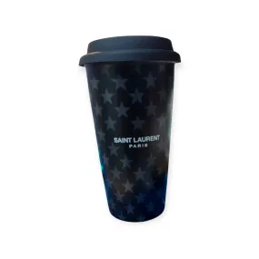 Saint Laurent Stars Coffee Black Ceramic Mug