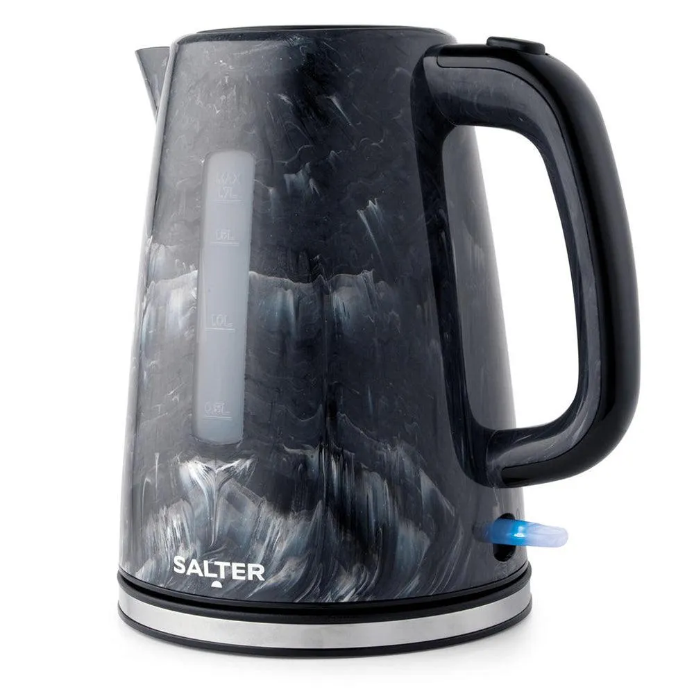 Salter Rapid Boil Marble Black Kettle | 1.7L